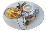 Lamb Kabab Wrap