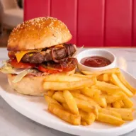 Classic beef burger