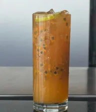 Passionfruit ice tea