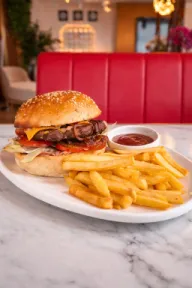 Classic beef burger