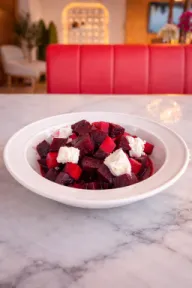 Beetroot feta salad