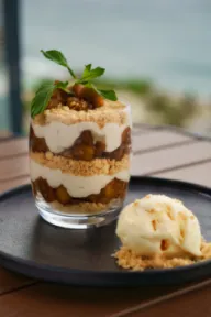 Apple crumble
