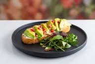 Smashed avo on toast