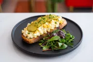 Egg mayo toast