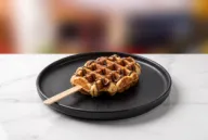 Waffle with nutella
