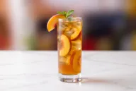 Peach ice tea