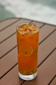 Passionfruit ice tea