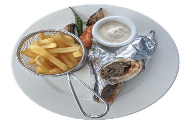 Lamb Kabab Wrap