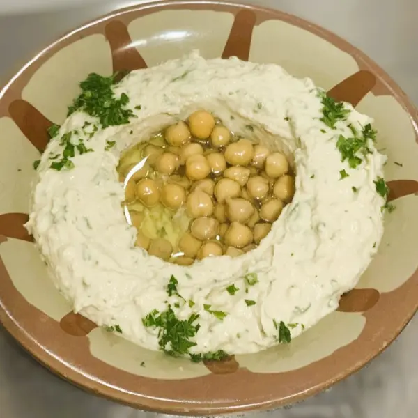 Hummus Beiruti (Spicy) (Veg)